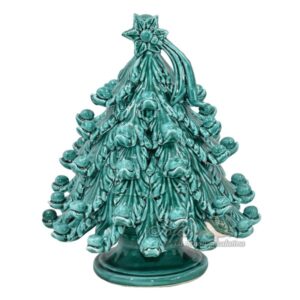 Albero di natale 3°M h 25 verde smeraldo