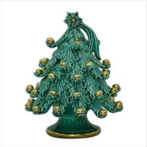 Albero di natale 3°M h 25 verde rame