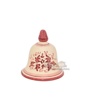 Campanella a punta h 12 s. d'arte mono bordeaux