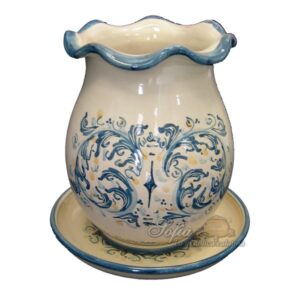 Colaposate smerlato h 19 s. d'arte blu/arancio