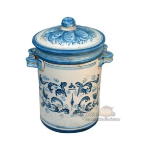 Barattolo 3° M h 20 s. d'arte mono blu