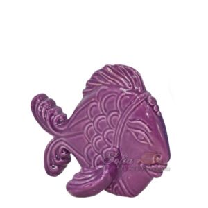 Pesce appoggio piccolo 15x15 glicine - Bomboniera