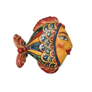 Pesce da appendere piccolo 15x15 colorato - Bomboniera