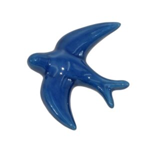 Rondine liscia 12x10 blu intenso - Bomboniera
