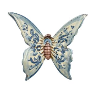 Farfalla piccola 9x8 s. d'arte mono blu - Bomboniera