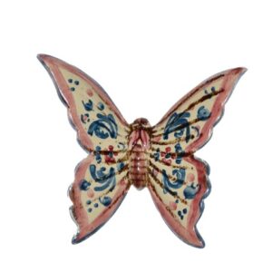 Farfalla piccola 9x8 s. arte blu/bordeaux - Bomboniera