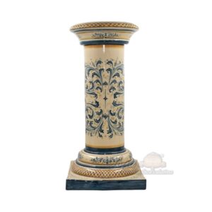 Colonna h 80 s. d'arte blu/arancio