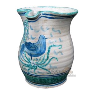 Cannata h 25 c/uccello mono blu