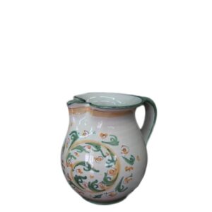 Cannata h 15 s. d'arte verde/arancio - Bomboniera